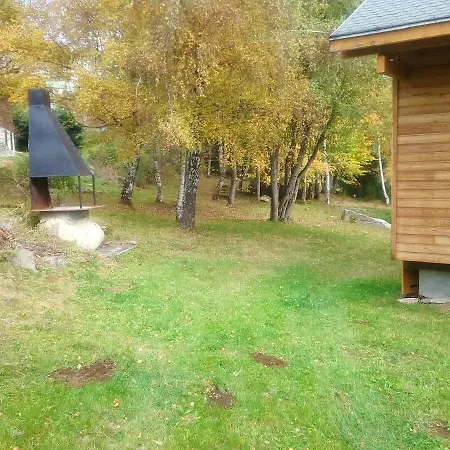 Chaleureux A Avec Vue Sur La Montagne 木屋 阿克斯莱泰尔姆